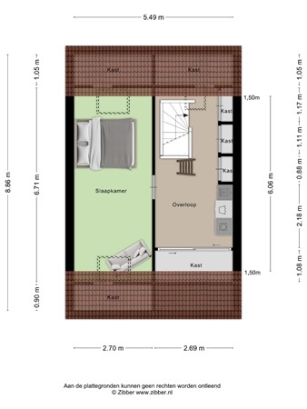 Floorplan - Burcht 53, 5509 NR Veldhoven