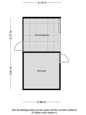 Floorplan - Kerktorenstraat 43, 5503 PB Veldhoven