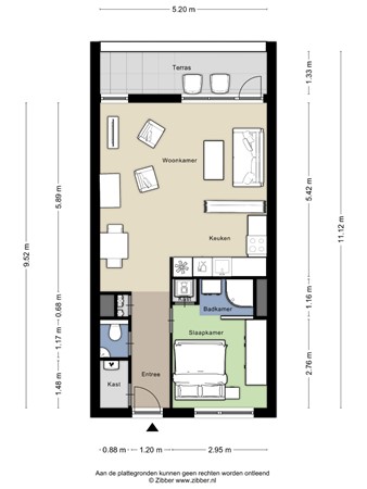 Floorplan - Braak 32, 5501 DJ Veldhoven