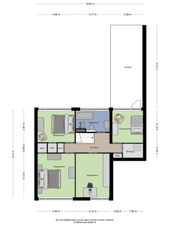 Floorplan - Pastorielaan 42, 5504 CR Veldhoven