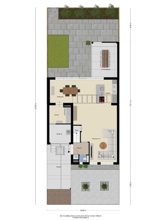 Floorplan - De Schimmerik 12, 5503 PM Veldhoven