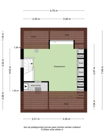 Floorplan - De Schimmerik 12, 5503 PM Veldhoven