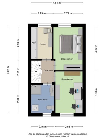 Floorplan - Donge 24, 5504 MG Veldhoven