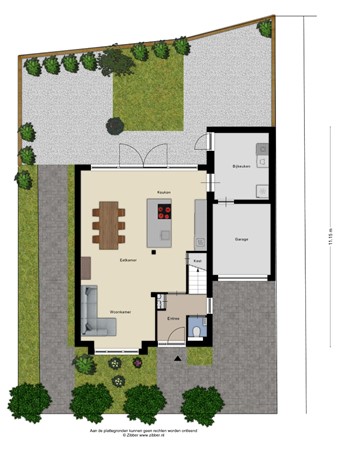 Floorplan - Hondsberg 14, 5508 EE Veldhoven