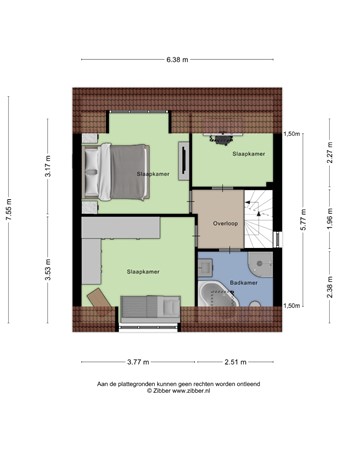 Floorplan - Hondsberg 14, 5508 EE Veldhoven