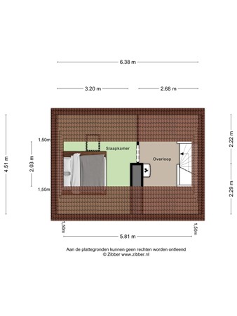 Floorplan - Hondsberg 14, 5508 EE Veldhoven