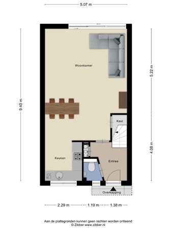 Floorplan - Dieze 46, 5504 MD Veldhoven