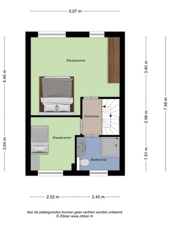 Floorplan - Dieze 46, 5504 MD Veldhoven