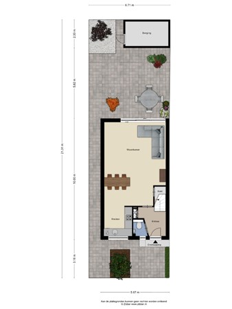 Floorplan - Dieze 46, 5504 MD Veldhoven