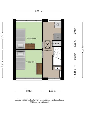 Floorplan - Dieze 46, 5504 MD Veldhoven