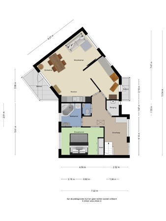 Floorplan - Donge 31A, 5504 MG Veldhoven