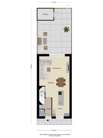 Floorplan - Waterlinie 93, 5658 NB Eindhoven