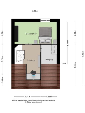 Floorplan - Waterlinie 93, 5658 NB Eindhoven