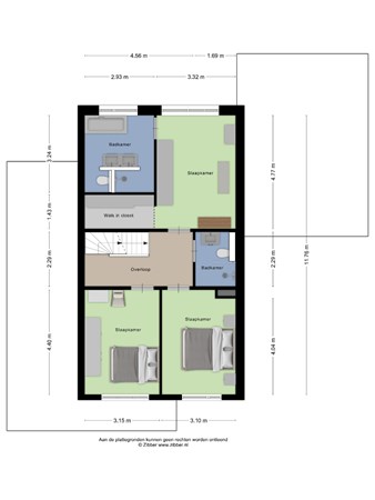 Floorplan - Rosep 1, 5504 MV Veldhoven