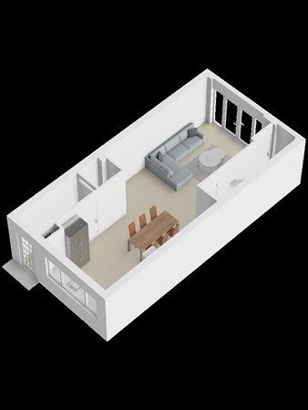 Floorplan - Regenboogven 55, 5508 RK Veldhoven