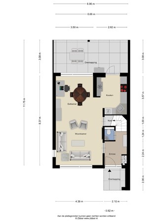 Floorplan - Mark 16, 5504 MJ Veldhoven