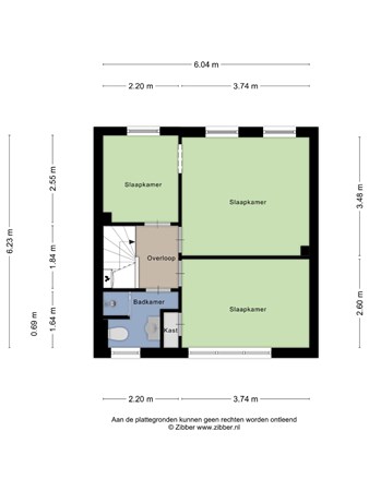 Floorplan - Burgemeester van Hooffln 163, 5503 BL Veldhoven