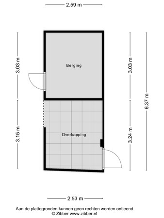 Floorplan - Burgemeester van Hooffln 163, 5503 BL Veldhoven