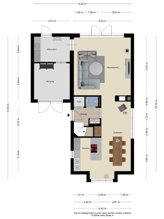 Floorplan - De Brink 4, 5505KM Veldhoven