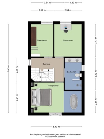 Floorplan - De Brink 4, 5505KM Veldhoven