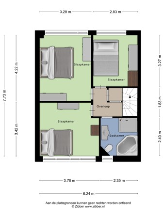 Floorplan - Drentelaan 10, 5691 KT Son en Breugel