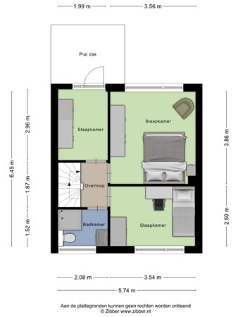 Floorplan - Irenestraat 27, 5502TL Veldhoven