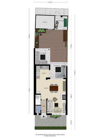 Floorplan - Irenestraat 27, 5502TL Veldhoven