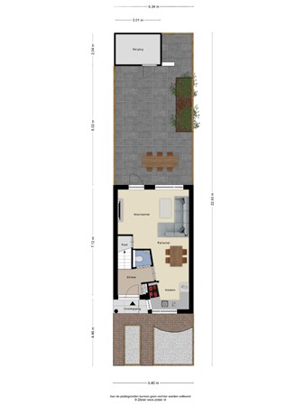 Floorplan - Dieze 11, 5504 MD Veldhoven