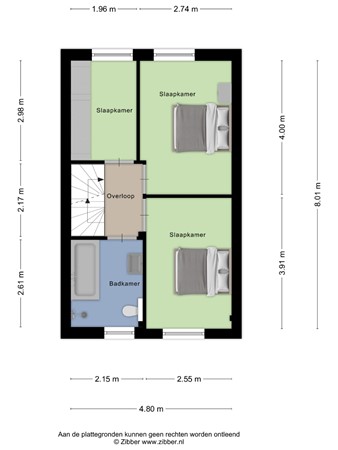 Floorplan - Dieze 11, 5504 MD Veldhoven