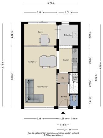 Floorplan - Capella 18, 5505 TC Veldhoven