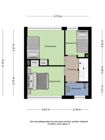 Floorplan - Capella 18, 5505 TC Veldhoven