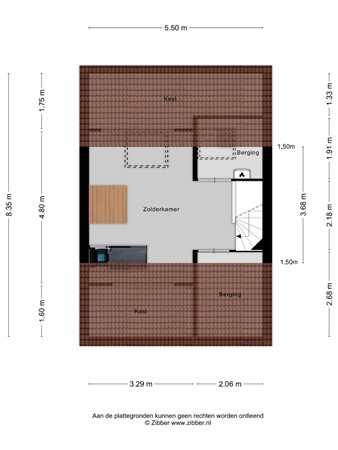 Floorplan - De Voorde 11, 5504TG Veldhoven