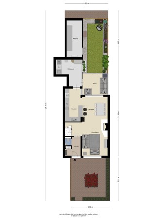 Floorplan - Udinestraat 3, 5632 RT Eindhoven