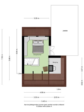 Floorplan - Kloosterhof 9, 5504 HR Veldhoven