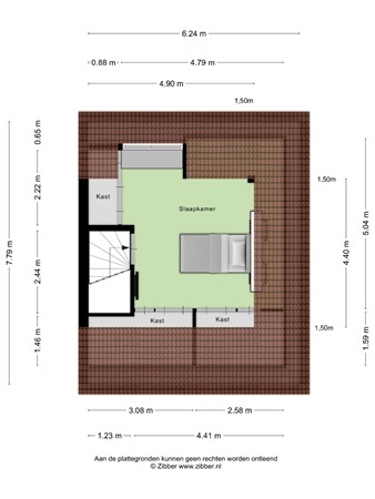 Floorplan - Smitseind 5, 5525 AN Duizel
