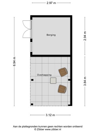 Floorplan - Smitseind 5, 5525 AN Duizel