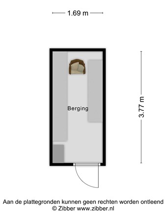 Floorplan - Grasbaan 128, 5658 ER Eindhoven