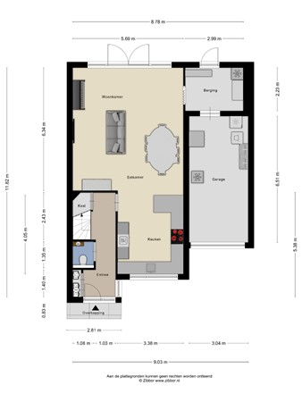 Floorplan - Grassnip 12, 5658 EA Eindhoven