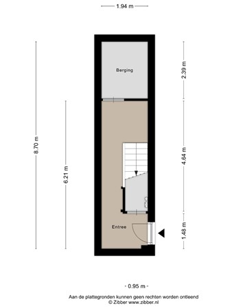 Floorplan - Bredalaan 57A, 5652 JB Eindhoven