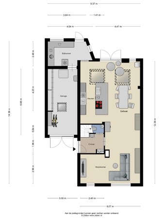 Floorplan - De Koolhof 14, 5502 RH Veldhoven