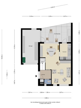 Floorplan - De Schimmerik 4, 5503 PM Veldhoven