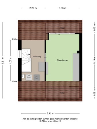 Floorplan - De Schimmerik 4, 5503 PM Veldhoven