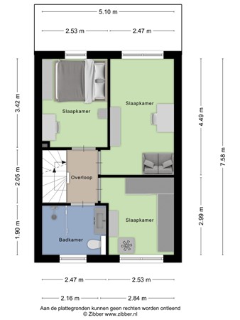 Floorplan - Dieze 32, 5504 MD Veldhoven