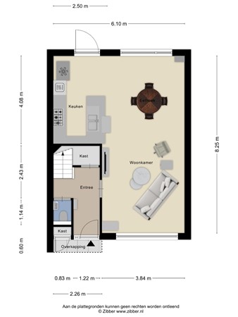Floorplan - Frankendaal 21, 5653PD Eindhoven