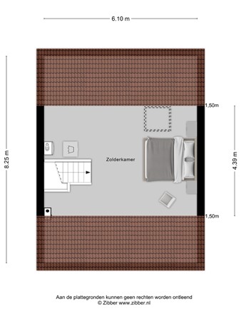 Floorplan - Frankendaal 21, 5653PD Eindhoven