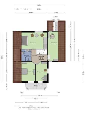 Floorplan - De Uilenburg 60, 5502 RL Veldhoven