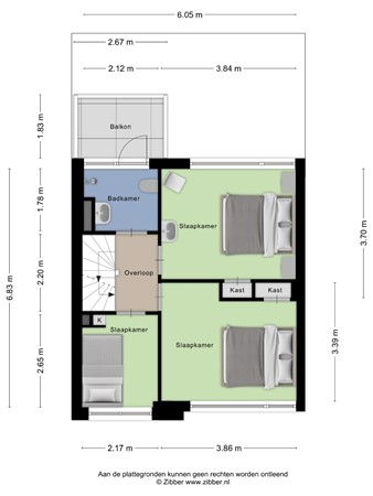 Floorplan - Planetenlaan 135, 5505NM Veldhoven