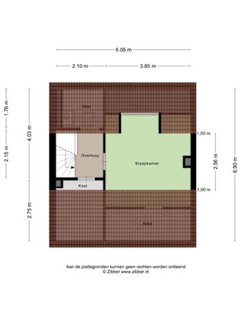Floorplan - Planetenlaan 135, 5505NM Veldhoven