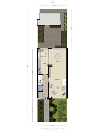 Floorplan - Planetenlaan 135, 5505NM Veldhoven