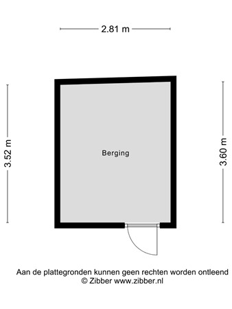 Floorplan - Burgemeester van Hooffln 31, 5503 BJ Veldhoven
